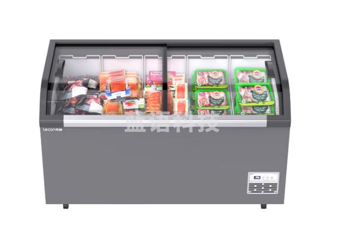 乐创（lecon）商用冰柜超市组合柜岛柜商用冰柜卧式冰柜冷冻海鲜展示柜水饺速冻柜冰箱猪肉冷柜 【经济款】1.5米镀锌管制冷