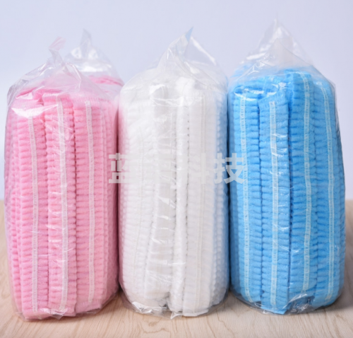 巨联（JILIAN）一次性帽子头套一次性条形帽 100个/包