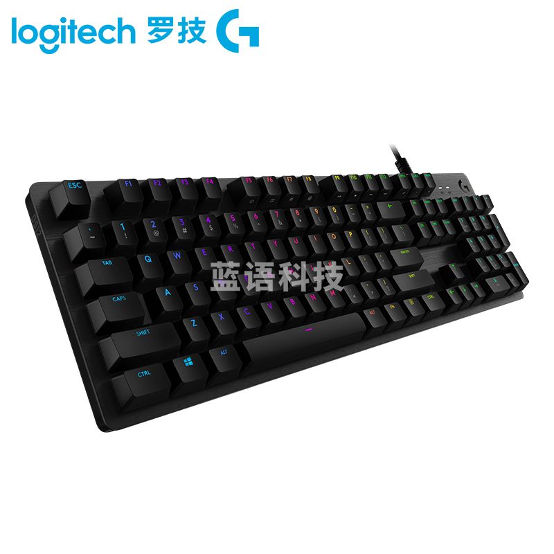 罗技（G）G512机械键盘 游戏机械键盘 有线 全尺寸 RGB背光机械键盘