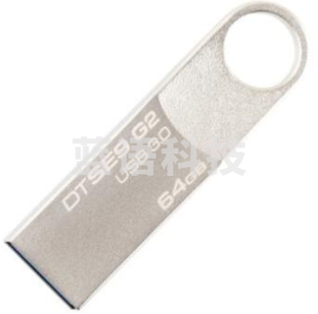金士顿 KingsTon DTSE9G2 U盘 64GB 超薄 银色