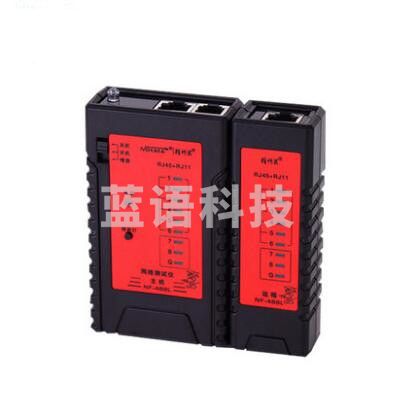 精明鼠（NOYAFA) 网线电话线测线仪 测线器 网线测试仪送电池 NF-468L网络