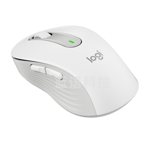 罗技  M650  双模静音鼠标 无线蓝牙鼠标   白色