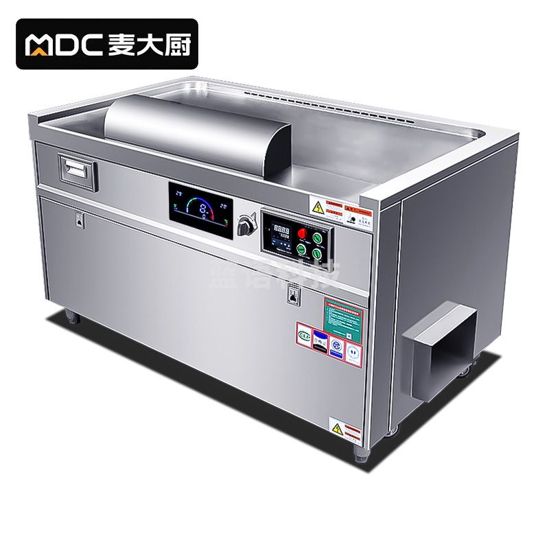 麦大厨标准款电磁 380v 8kw 1米5长方形铁板烧H-C15