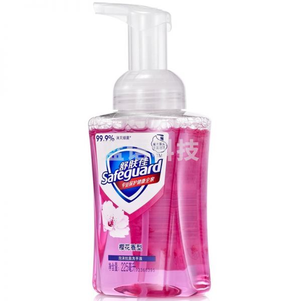 舒肤佳 泡沫抗菌洗手液樱花香型225毫升