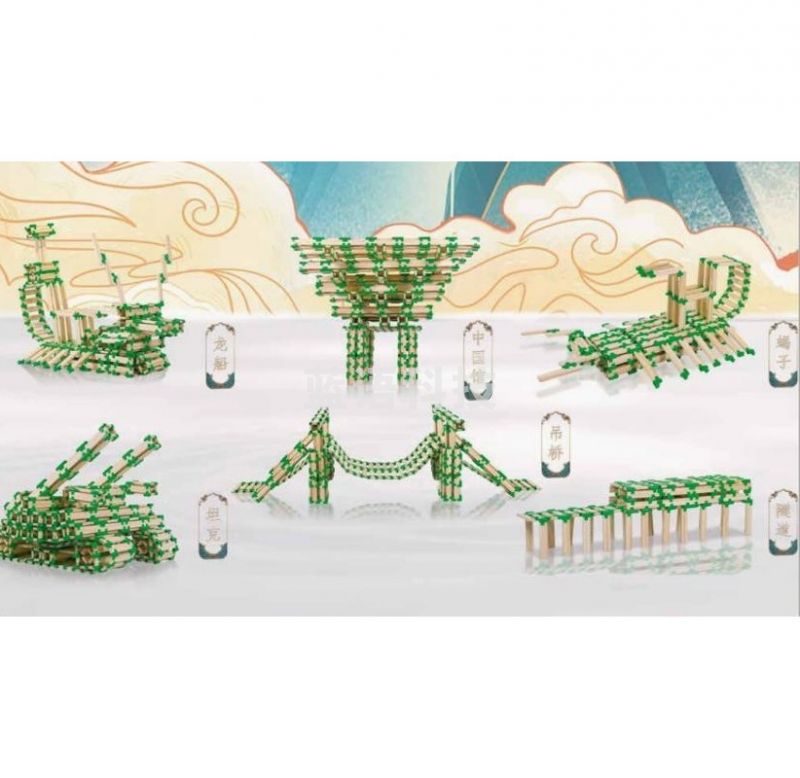 向天歌 XTG078-1-3000片卡普乐积木