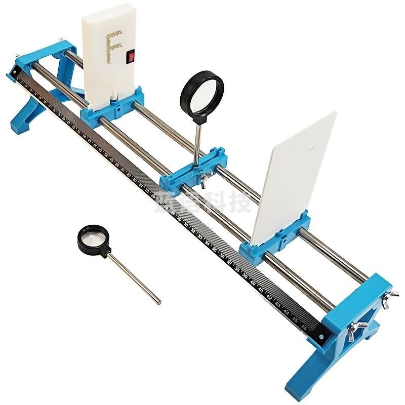 三顺 S 学生用小型光具座小学中学初中初二初三物理光学实验器材凸透镜成像凹透镜成虚像小孔成像 SJ-01光具座 教具/装具及动植物