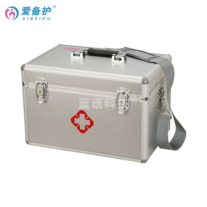 爱备护医药箱铝合金手提ABH-S003(空箱)35cm×23cm×23cm 单位:套