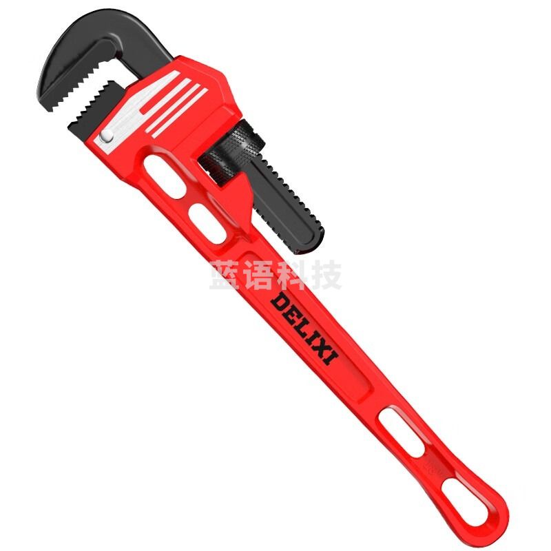图形品牌 德力西管钳万用管子钳多功能管钳子