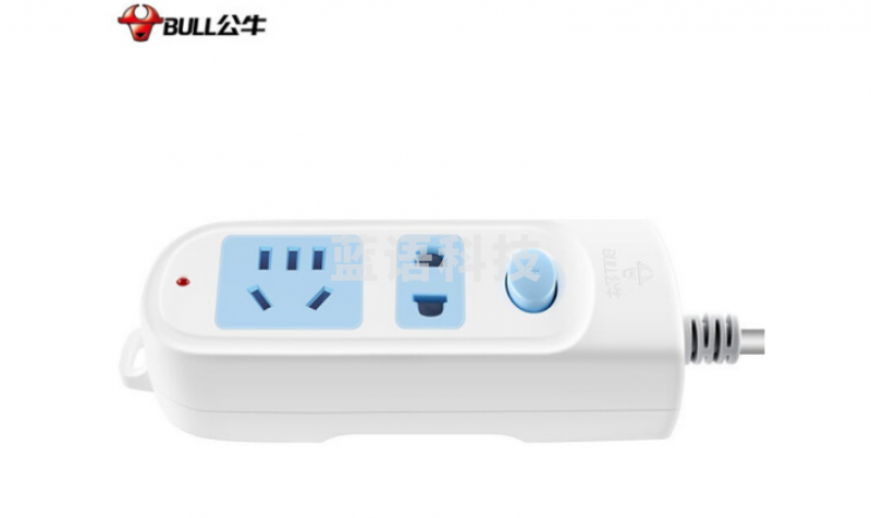 公牛(BULL)GN-612插座 2位总控3米