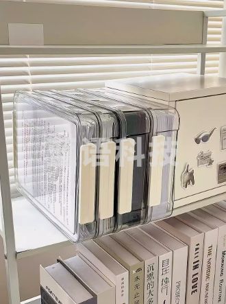 a4纸收纳盒透 大号-4个