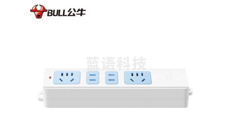 公牛(BULL) GN-101插座 四位无开关无线