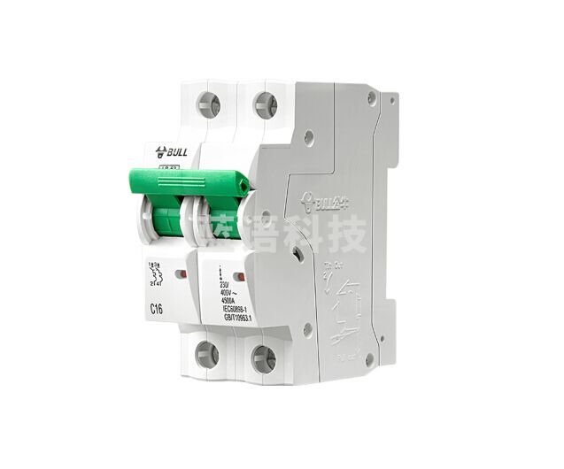 公牛(BULL) 空气开关 2P小型断路器 2P双极双进双出16A 家用电源空开 LB-63C16/2