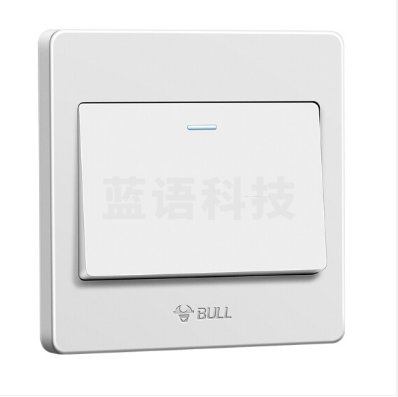 公牛GN-G05K112Y墙壁开关插座面板一开单控