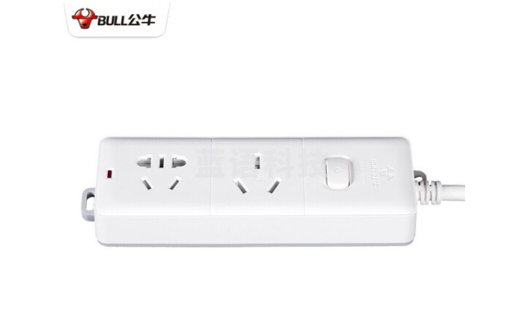 公牛(BULL)GN-606D插座 2位总控1.8米