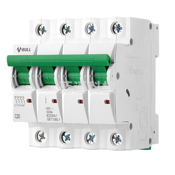 公牛(BULL) 空气开关 4P小型断路器 4P 100A LB-125C100/4