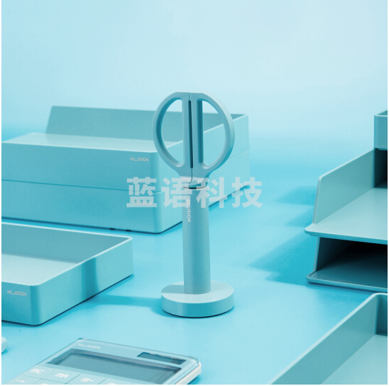 纽赛NS051站立剪刀(浅蓝) (单位:把)