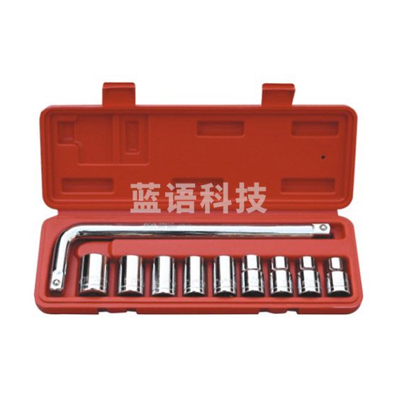 鹰之印(BESTIR)C10件12.5MM镜面套筒组套N91303/10PCS(六角)