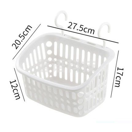 挂式收纳篮 浴室挂篮  挂式储物篮  20.5*27.5*17cm