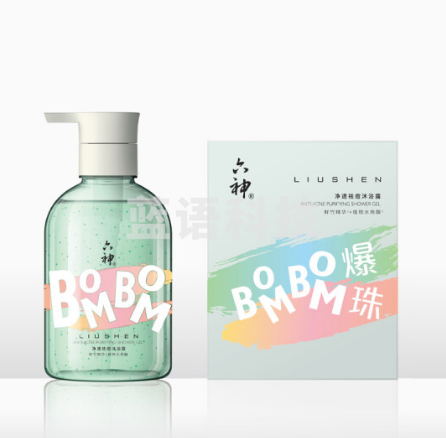 六神净透祛痘沐浴露400ml