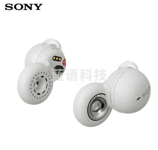 索尼 LinkBuds 真无线 开放式 蓝牙耳机 欧阳娜娜同款 IPX4防水 环形振膜 高清通话 白色