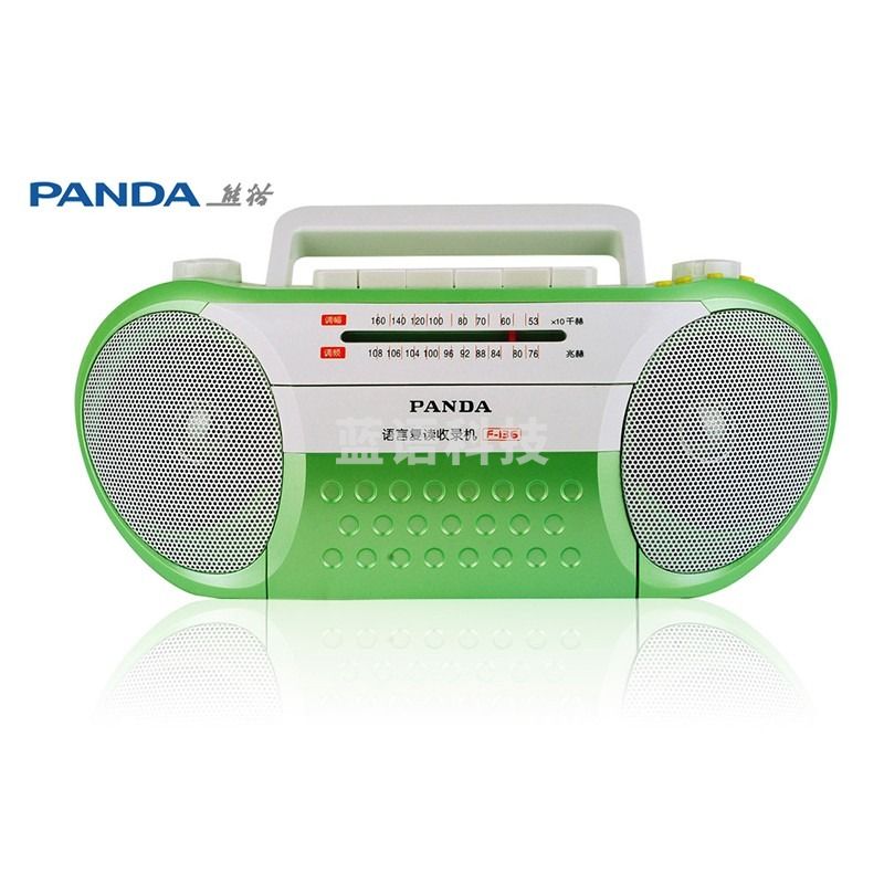 熊猫（PANDA）F-136 复读机英语学习磁带播放机小学初中生录音机便携式收录机教学卡带学习机（绿色）