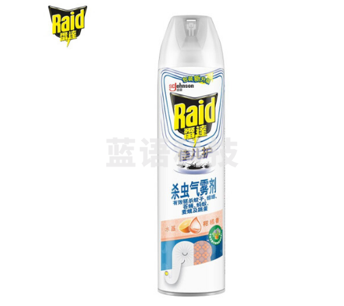 雷达(Raid) 佳儿护 杀虫剂喷雾 600ml 柑橘香 水基 杀蟑喷雾 杀虫气雾剂 杀蟑