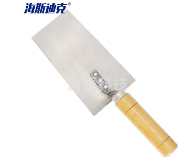 海斯迪克 gnjz-5338 木柄抹泥刀 泥工瓦工灰匙抹泥刀 泥瓦工具铲刀 大号(5个)