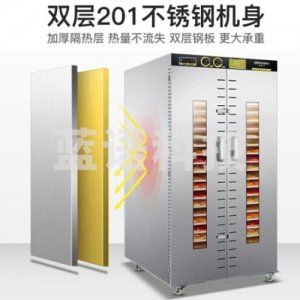 德玛仕 DEMASHI ST-00 烘干机 商用款 干果机食品烘干机 宠物零食药材肉干花椒蔬菜玉米风干机 双开门24层