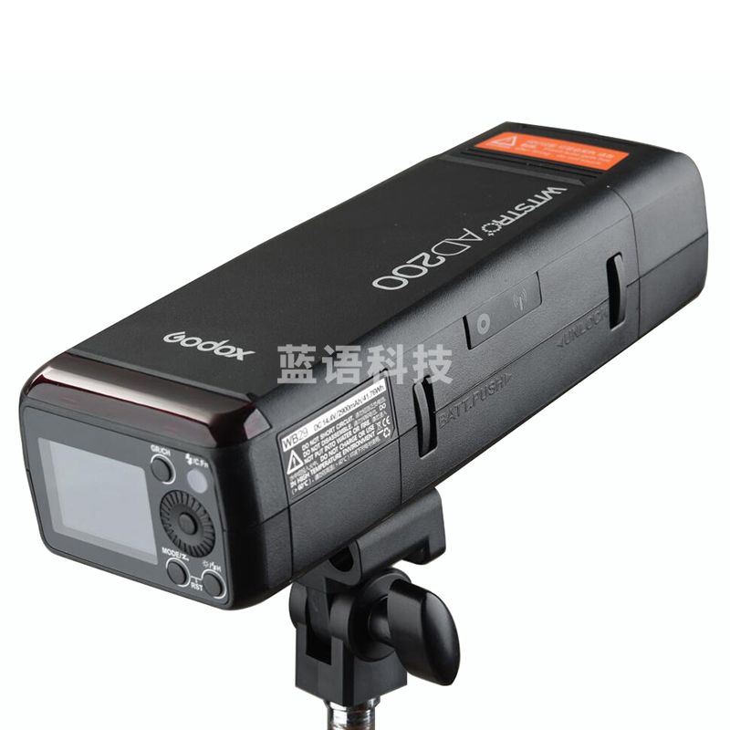 神牛（GODOX）AD200口袋摄影灯外拍灯 佳能尼康索尼通用高速TTL机顶灯