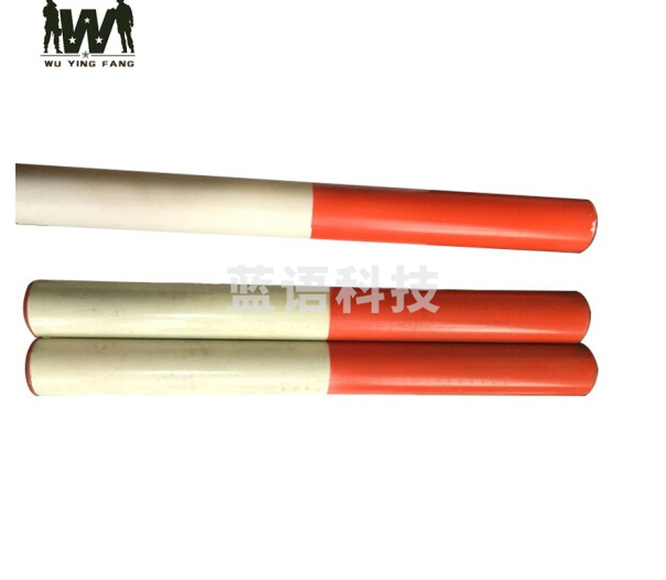 体能训练接力棒田径训练红白接力棒接力赛活动运动会器材 pvc棒