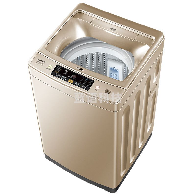 海尔(Haier)8公斤直驱变频全自动波轮洗衣机 双智能系统 特色幂动力 EB80BDF9GU1