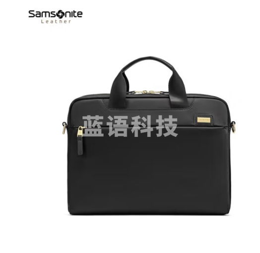 Samsonite/新秀丽女生手提电脑包14英寸单肩斜跨包 Samsonite苹果笔记本内胆包NO1黑色