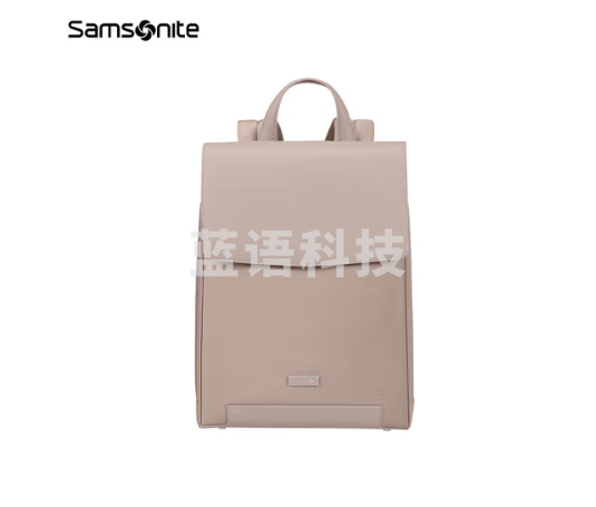 新秀丽（Samsonite）双肩电脑包15.6英寸背包女书包商务通勤旅行包休闲时尚KM4古粉色