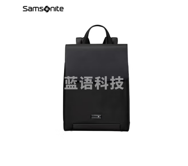 新秀丽（Samsonite）电脑包双肩包15.6英寸背包女书包商务通勤旅行包休闲时尚KM4黑色