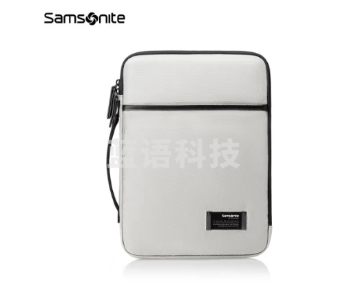 新秀丽（Samsonite）手提电脑包13.3英寸男女商务公文包 苹果笔记本ipad内胆包36B灰色