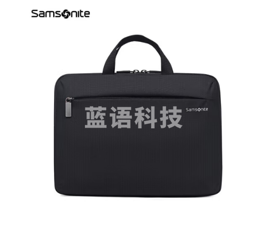 新秀丽手提电脑包14英寸单肩斜跨包 Samsonite苹果笔记本内胆包BP5黑色