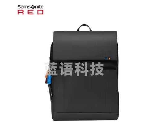 新秀丽（Samsonite）双肩包电脑包男女背包15英寸笔记本书包手提包商务旅行 AH9黑色