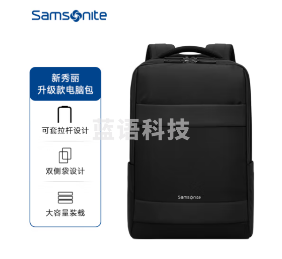 新秀丽（Samsonite）双肩电脑包 15.6英寸 TX5*09001 黑色