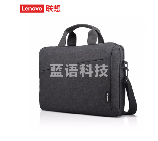 Lenovo/联想 T210原装电脑包单肩包 ThinkPad通用（14英寸-15.6英寸）笔记本手提包男女单肩斜跨 黑色