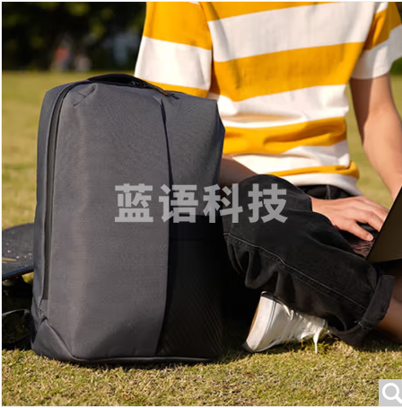 联想（Lenovo） 小新笔记本电脑双肩包 休闲商务背包 容量防泼溅 减压背负 学生书包出差包 16英寸大电脑仓 黑灰色