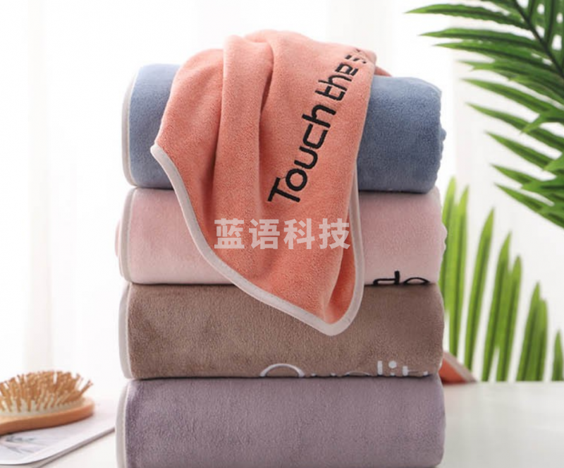 沐凡 毛巾浴巾加大加厚洗澡巾 咖色140*70cm