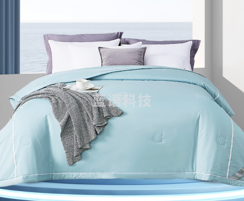 康尔馨 抑菌夏凉被60S纯棉超薄被 白色150*210cm