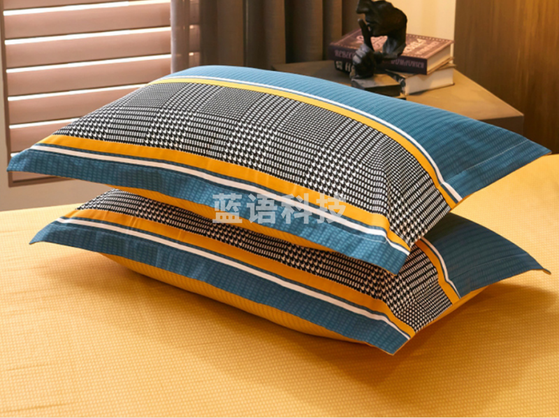 雅鹿·自由自在 纯棉枕头套一对装 48*74cm摩洛哥（对）