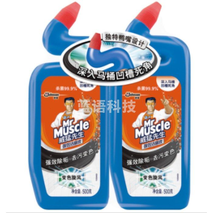 威猛先生 强效洁厕液双包装 500g+500g