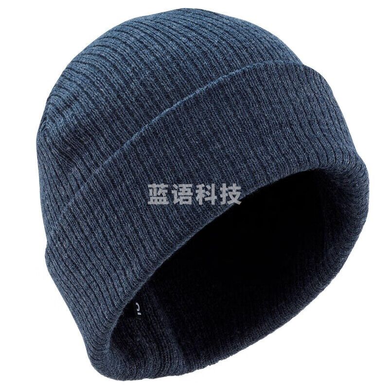 迪卡侬 滑雪运动保暖成人滑雪帽WEDZE WEDZE CRUISING 1006 SKI HAT墨青色2357088均码