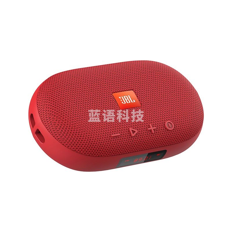 JBL TUNE3 多功能插卡蓝牙音箱 便携式户外音响 手机播放器 FM收音机 U盘TF卡 学生学习 老人娱乐 红色