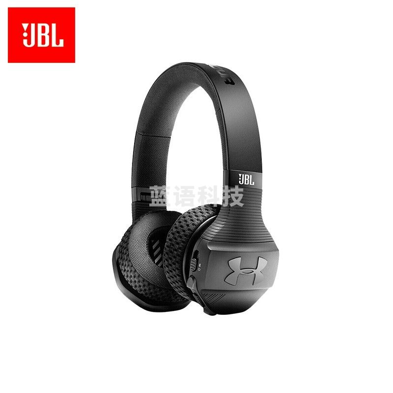 JBL TRAIN黑色 头戴式降噪耳机 无线运动蓝牙耳机 防水防汗 安德玛联名 苹果华为小米安卓通用