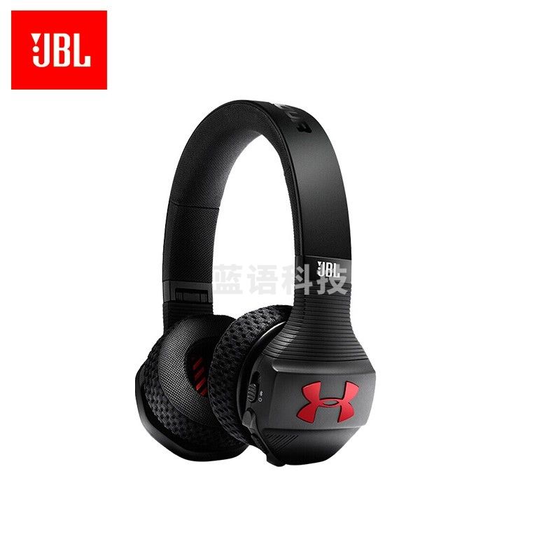 JBL TRAIN红色 头戴式降噪耳机 无线运动蓝牙耳机 防水防汗 安德玛联名 苹果华为小米安卓通用