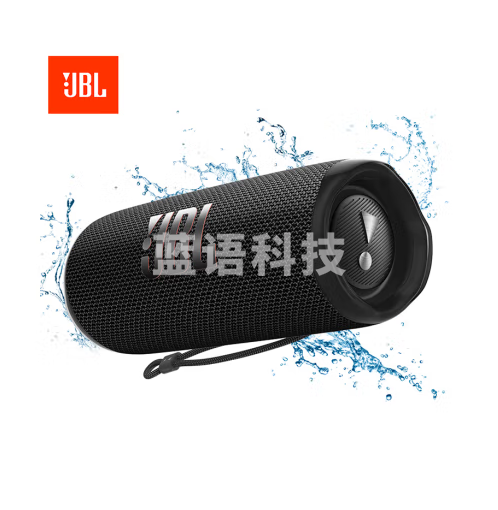 JBL FLIP6 音乐万花筒六代 便携蓝牙音箱 防水防尘 赛道扬声器 独立高音单元 金属黑