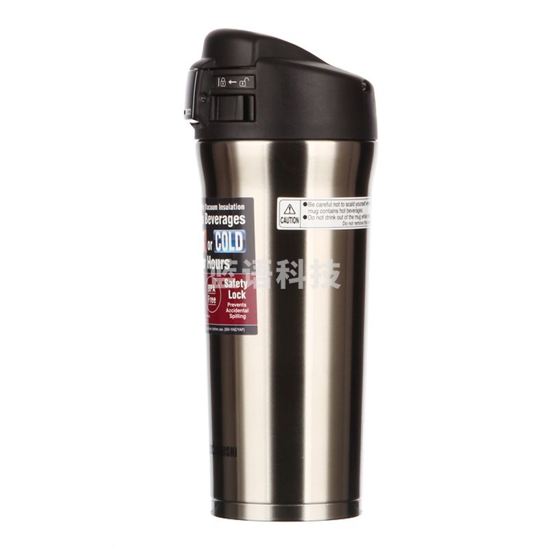 象印(ZO JIRUSHI) 车载弹盖保温杯 SM-YAF48银色